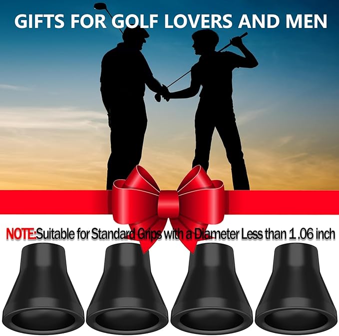 4pcs Golf Ball Retriever,Quick-Install Golf Ball Picker Upper Tool,Durable Golf Ball Grabber for Putter and Swing Handle Golf Accessories (Suction Cup)