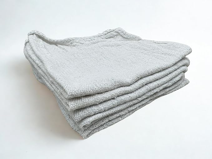 Angel-in-Armor Shop Towels (14”x14”) – 1000 Unit Box of Lint-Free Cotton Shop Towel Cleaning Rags – Durable Shop Rags for Auto, Garage, Industrial, and Commercial Use