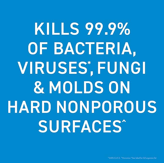 Bioesque Botanical Disinfectant Solution, Heavy Duty Broad-Spectrum Disinfectant, Kills 99.9% of Bacteria, Viruses*, Fungi, & Molds, 5 Gallon (Pack of 1)