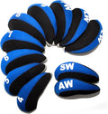 Golf Iron Covers for Golf Clubs Neoprene Golf Iron Cover Set 11pcs/10pcs Golf Iron Headcovers Golf Club Head Covers Fit All Brands