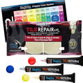 MagicEzy Tile RepairEzy - Professionally and Easily Touch-Up Tile Chips over 1 mm on Porcelain and Ceramic Surfaces - The Primary Kit
