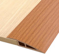 Vinyl Door Threshold Flooring Transition Strip Self Adhesive Carpet Edging Strip for Laminate Doorway Edge Threshold from 3/5" to 4/5" (Yellow Wood Grain, 6.6 Ft)