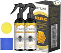 2PCS Natural Beeswax Care Spray & Restorer, The Original Beeswax Spray, Wood Seasoning Beewax For Furniture Floor, for Furniture, Floor, Tables, Cabinets