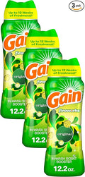 Gain Fireworks In-Wash Scent Booster Beads, Original, 12.2 oz (Pack of 3)