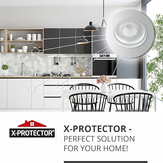 X-Protector Cabinet Door Bumpers 128 PCS – 1/2" Silicone Clear Bumpers – Ideal Cabinet Bumpers – Self-Adhesive Thick Door Silencer – Bumper Pads to Protect Glass & Other Surfaces!