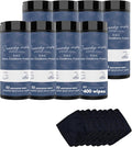 Swanky Shoe Cleaner Wipes - Leather and Sneaker Cleaner, Removes Dirt, Grime and Stains, Quick & Easy Shoe Sole and Boot Cleaning Wipes, Essential Shoe Cleaning Supplies - Canister, 400 Count