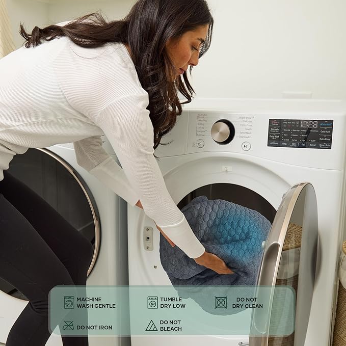OhGeni 100% Waterproof Mattress Protector, Twin XL-Gray Size Mattress Pad, Fits 6"-20" Mattresses with Deep Pocket, Cooling, Breathable Fitted Sheets, Soft Bed Cover, Noiseless, Machine Washable