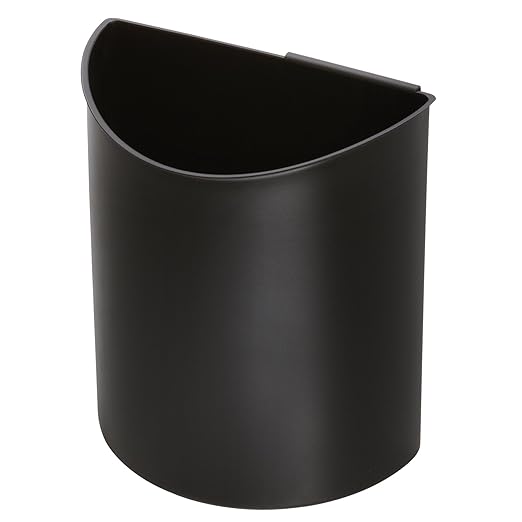 Safco 9928BB Desk-Side Waste Recycling Receptacle, 7-Gallon, Black and Blue
