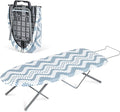 APEXCHASER Tabletop Ironing Board with Iron Rest, Small Ironing Board, Extra Thick Cover, Portable Tabletop Ironing Board with Non-Slip Feet for Home Travel Use