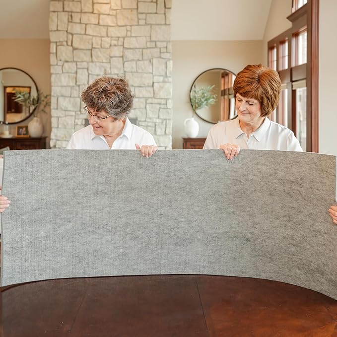 Novodon Merino Wool Pressing Mat 22" x 60" 100% Wool Pressing Mat for Quilting and Ironing Mat