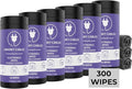 Screen Cleaner Wipes: Electronic Wipes for Screens - Computer Screen Wipes for Lens, Phone, Tv Screen and Monitor Cleaning - Tech Wipes & Microfiber Cloth (Canister, 300 Count)