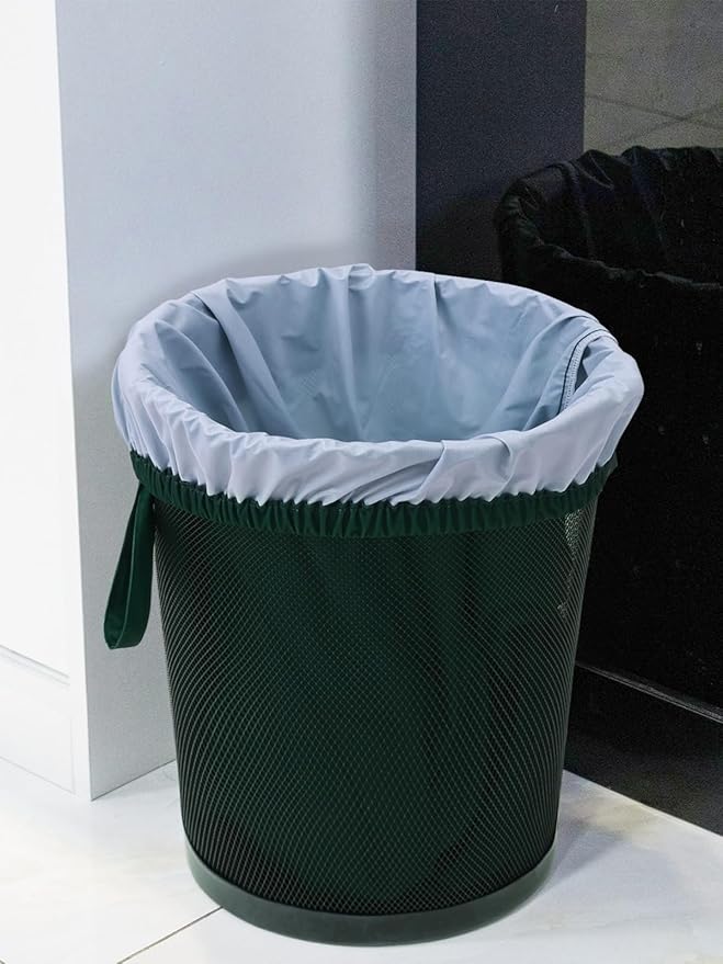 ALVABABY Reusable Diaper Pail Liner for Cloth Diaper,Rubbish Bag,Laundry,Kitchen Garbage Cans (Black Grey, Small Size：5 Gallon) LLS-LW28Z75A