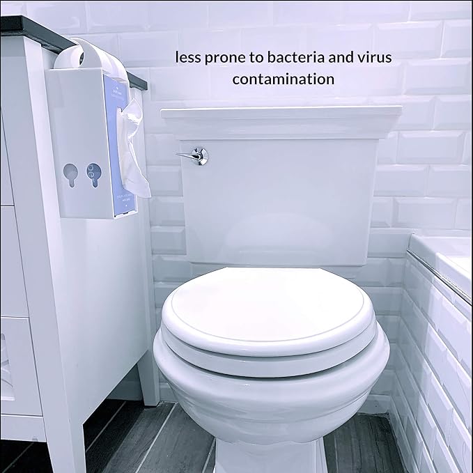 Septic Safe Tube Free 4 Ply Soft Toilet Paper RV Essential and Mom Approved for Travel Trailers Campers Marine Biodegradable 4 Boxes 320 Wipes