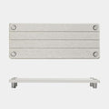 2 Pack Fast Drying Water Absorbing Diatomite Stone Mat Tray for Kitchen & Bathroom Counter - Instant Dry Sink Caddy Organizer - Vanity Holder for Soap and Sponge – Beige Gray 10" x 4"