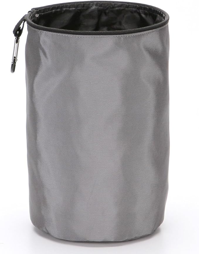 Clothespins Bag Hanging Clothesline Peg Organizer Storage Bags,Dust-proof (Grey)