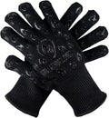 Grill Armor Oven Gloves 932°F Extreme Heat & Cut Resistant Oven Mitts with Fingers for BBQ, Cooking, Grilling, Baking – Accessory for Smoker, Cast Iron, Fire Pit, Camping, Fireplace, Griddle & More