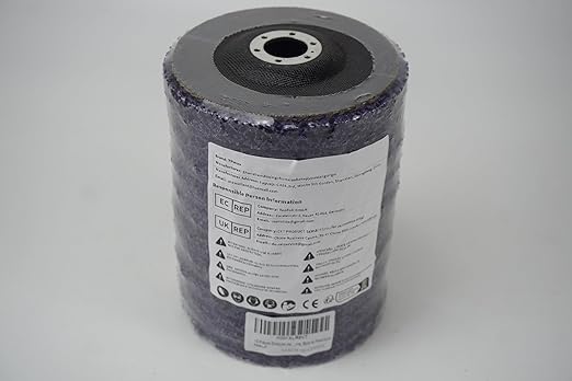 5" x7/8'' Stripping Discs Rust Remover Wheel Remove Paint and Oxidation Poly Strip Wheel Disc Abrasive Angle Grinding Wheel - 10 Pack(Purple)