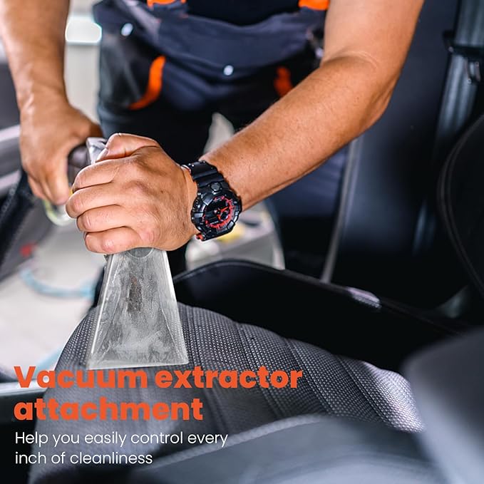 Shop Vac Extractor Kit, Better Extractor Hose Kit for Carpet & Upholstery Cleaning in Home and Auto, with Wand, Hose & Adapter