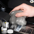 CLICK CLEAN 2Pcs Cleaning Gel for Car, 7oz Car Detailing Tools, Cleaning Putty Gel, Car Interior Cleaner Universal Dust Cleaner for Keyboard, Laptop, Air Vents (Coconut)