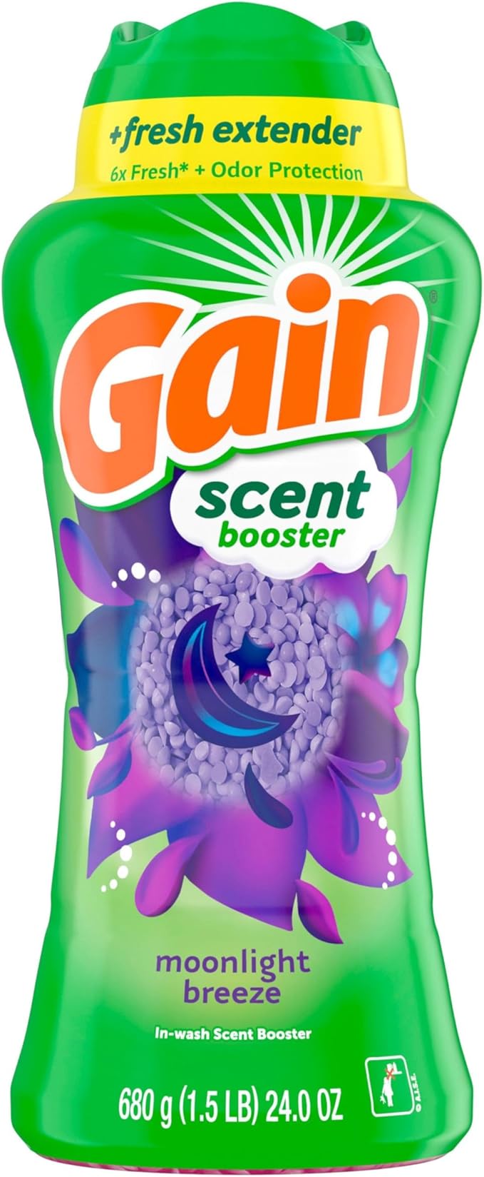 Gain Fireworks In-Wash Scent Booster Beads, Moonlight Breeze, 24 oz