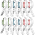 Senbowe 12 Pack Beach Towel Clips,Pool Chair Clips,Heavy Duty Plastic Clothes Pins,Quilt Drying Clips,Windproof Clothes Clips,Keep Your Towel,Clothes,Blankets to Dry on Clothesline and Hanging Rack