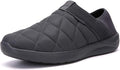 KUBUA Slippers for Men and Womens Indoor House Shoes Plush Slip on Outdoor Garden Loafers