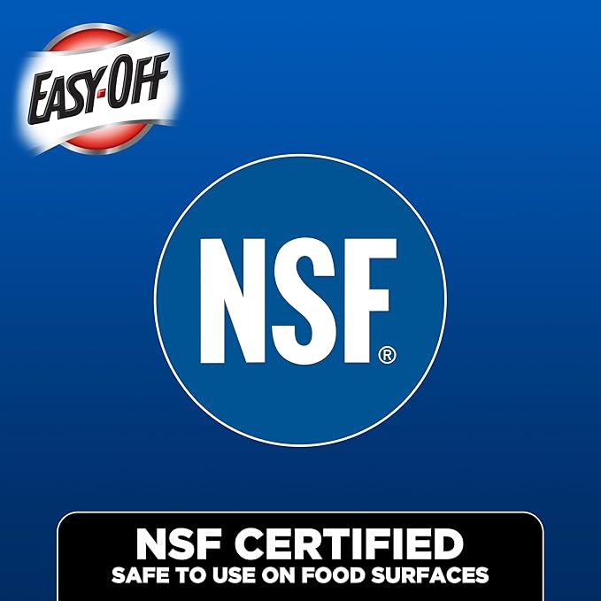 Easy-Off Fume Free Oven Cleaner Spray, Lemon, 24oz, Removes Grease
