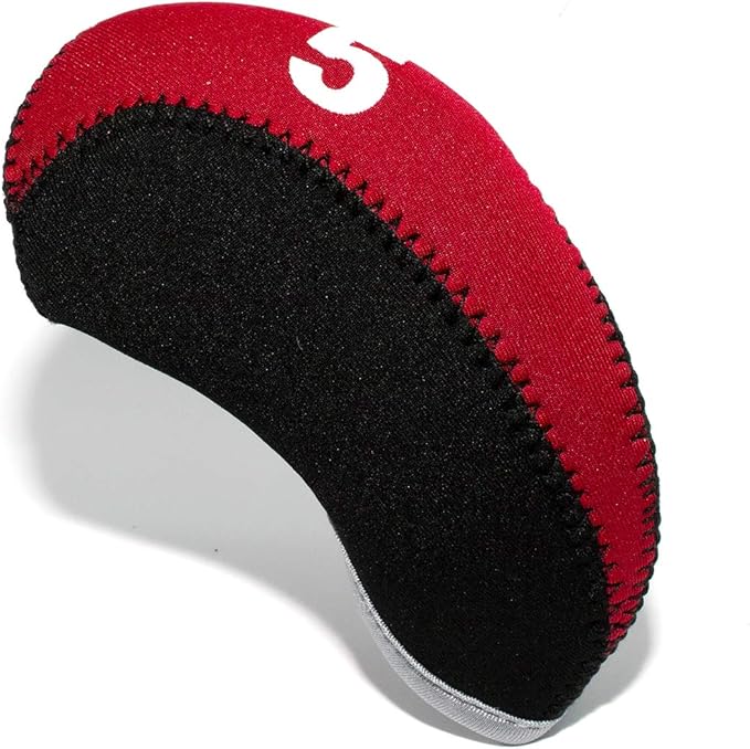 Golf Iron Club Head Covers Headcovers Set, Neoprene Golf Wedges Protective fits Taylormade M5 M6 Callaway PXG, Lightweight, Lob Wedge,Sand Wedge