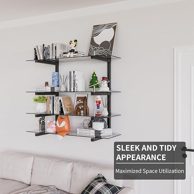 Lumber Storage Rack, Upgrade Cantilever Folding Lumber Rack Wall Mount, Metal 8 Level 32 Inch Plywood Scrap Wood Storage Rack