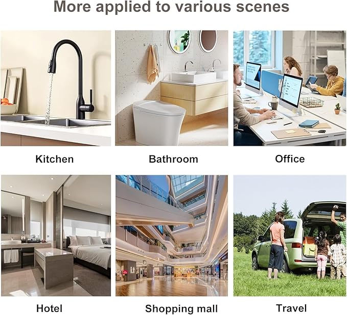 2 Pack Soap Dispenser,soap Dispenser for Kitchen Sink,soap Dispenser Bathroom with ABS Pump,Dish soap Dispenser,250ml (8.8oz) Refillable Pump Bottle Plastic for Liquid Soap、 Shampoo、 Body Wash,