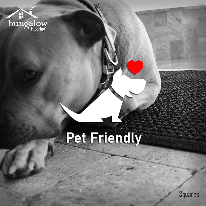 WaterHog Heavy Duty Doorway Mat, 4' x 6', Made in USA, Durable & Skid-Resistant Entryway Mat, Water-Trapping, Indoor/Outdoor Decorative Floor Covering, Cordova Collection, Medium Grey