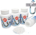 Pipe Dredge, Powerful Foaming Sink & Drain Cleaner Powder for Kitchen, Toilet & Pipeline Cleaning, Fast-Acting Clog Remover (2pcs or 4pcs) (4 bottles)
