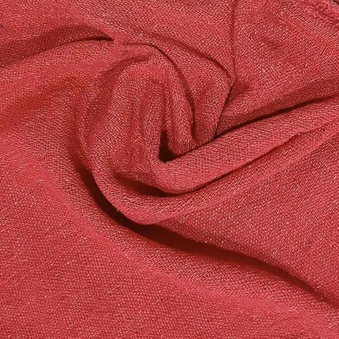 Shop Towels (Red, 200-Pack) - Bulk Cleaning Towel in a Bag, Mechanic Cotton Wipes for Car Maintenance, Auto Mechanics & Garage, Wipe Grease & Oil, Machine Wash & Reusable