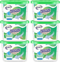 NATRUTH Moisture Absorber boxes, Unscented 500ml(6 PACKS)*10.5OZ Closet Dehumidifier, Eradicate Odor Moisture Absorbers Bucket,Dehumidifier for Closet,Bathrooms, Kitchen & Study, Boats,RVs (Green)