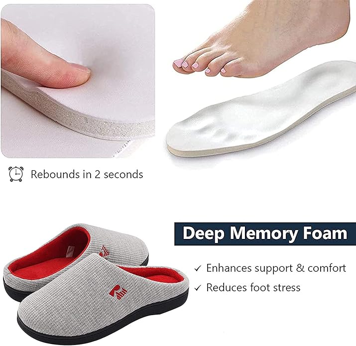 RockDove Women's Original Two-Tone Memory Foam Slipper