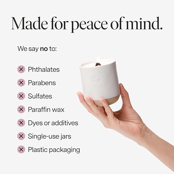 Siblings Candle Making Kit | DIY Coconut-Soy Wax Candle Kit with Wooden Wick | Scent No 08: Honeysuckle, Peony, Amber | Clean, Non-Toxic, Reusable, 60 Hr Burn