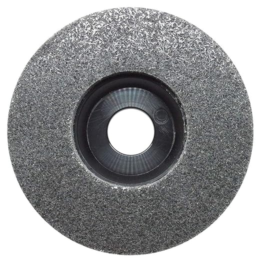Benchmark Abrasives 4-1/2" Diameter Surface Preparation Non Woven Discs with 7/8" Arbor for Die Grinder Surface Grinding Polishing Burr Finish Rust Paint Removal (Pack of 10) - (Gray)