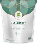 Grab Green 3-in-1 Laundry Detergent Pods, 60 Count, Vetiver Scent, Plant and Mineral Based, Superior Cleaning Power, Stain Remover, Brightens Clothes