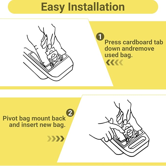 50558 Vacuum Cleaner Bags Replacement for Kenmore Canister Type C/Q 5055, 50555, 50557, 50558 and Pana·sonic Type C-5, C-18, 200 Series, 400 Series, 600 Series, 800 Seires Vacuum - 30 Pack