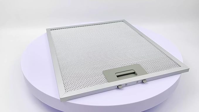 Upgraded version W10169961A (12" x 10.5"), compatible with Whirlpool range hood filters - aluminum mesh screen, suitable for kitchen ceiling exhaust fans, blocks grease, filters oven air (1piece)
