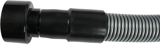 16 Ft. Premium Shop Vacuum Extension Hose with 2 tank adapters and 1.25" curved end