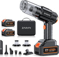 Car Vacuum Portable Cordless, 40000Pa High Power Dust Buster, 6-in-1 Handheld Vacuum Cleaners for Home, Car, Pet Hair, Keyboard, Black