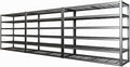 65" W Garage Shelving Heavy Duty, 6 Tier Garage Shelves, Adjustable Storage Shelving Unit, Commercial Metal Shelf for Warehouse, Pantry, School, Shop, 3 Pack