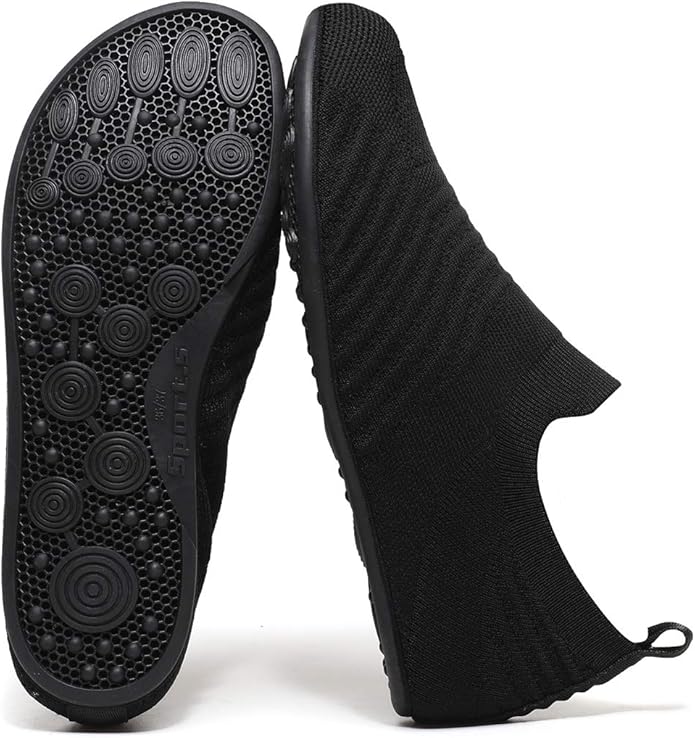 Adult Indoor House Slippers Socks Lightweight Non Slip Grip House Home Shoes for Women Men