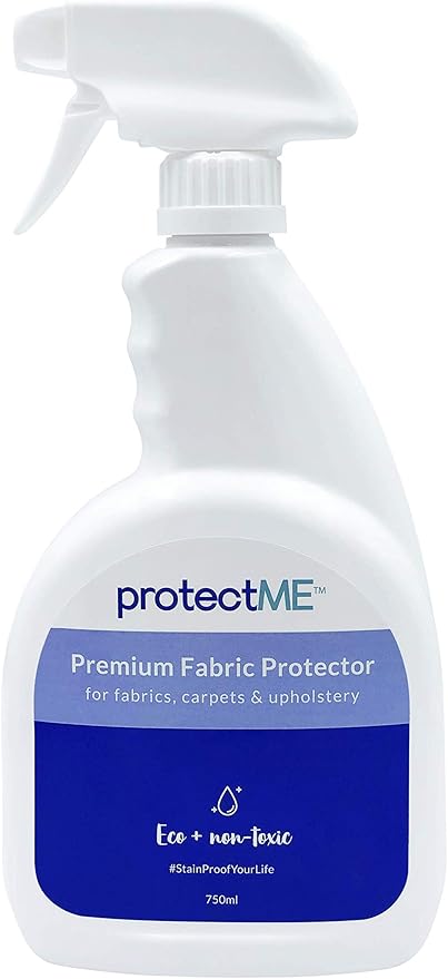 Fabric Protector and Stain Resistant Spray - Upholstery Fabric Spray for Stain Guard for Carpet, Shoes, Couch, Sofa - Non Toxic Water Based Furniture Protector - 25.4 Fl. Oz.