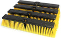 4PCS Push Broom Head Outdoor Large Stiff Bristle Broom Head - Excellent Cleaning Performance - Easy Installation Broom Head(18 inches)