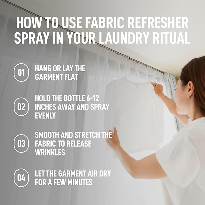 Laundry Sauce Fabric Refresher Spray Indonesian Patchouli, Odor-Fighting Fabric Refresher, Fragrance and Laundry Scent, 9.8 fl oz