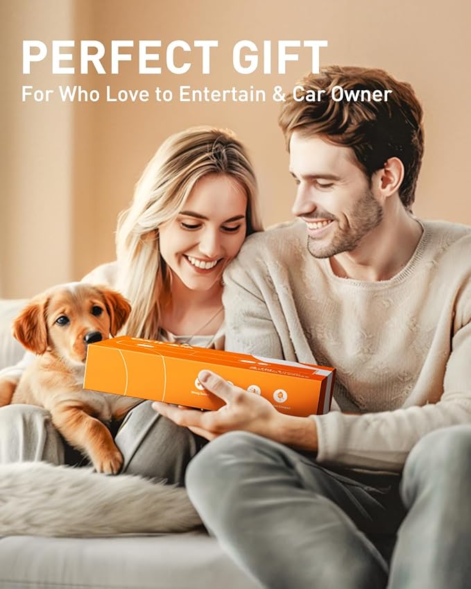 OXILAM 4 in 1 Car Vacuum - Handheld Vacuum 14000PA High Power, Portable Cordless Small Vacuum, Blow & Suction 2 in 1, Up to 30 Mins Runtime, Multi-Nozzles, Vacuum Cleaner for Home, Pet, Car, Office