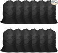 ZPECC Travel Laundry Bag 12 Pack,Bulk Extra Large Heavy Duty Bags, Durable Dirty Clothes Organizer With Drawstring, Fit a Basket or Hamper (40" X 30",Black)