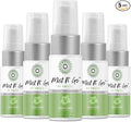 Mist N' Go by Omaze Travel Bathroom Spray - Toilet Odor Eliminator & Air Freshener - Fresh Linen (1oz x5)